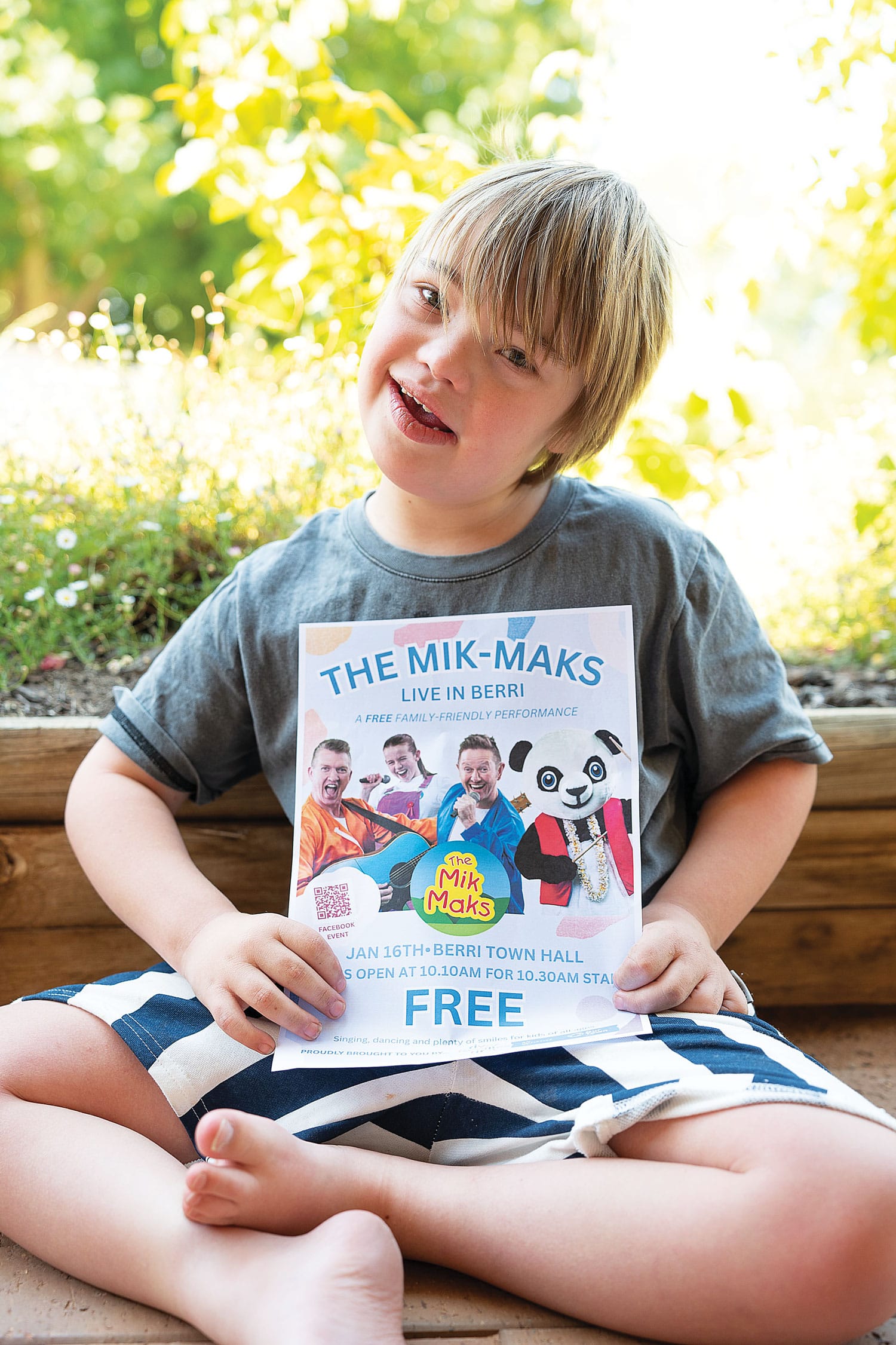 Mik Maks bringing the fun to Berri for families