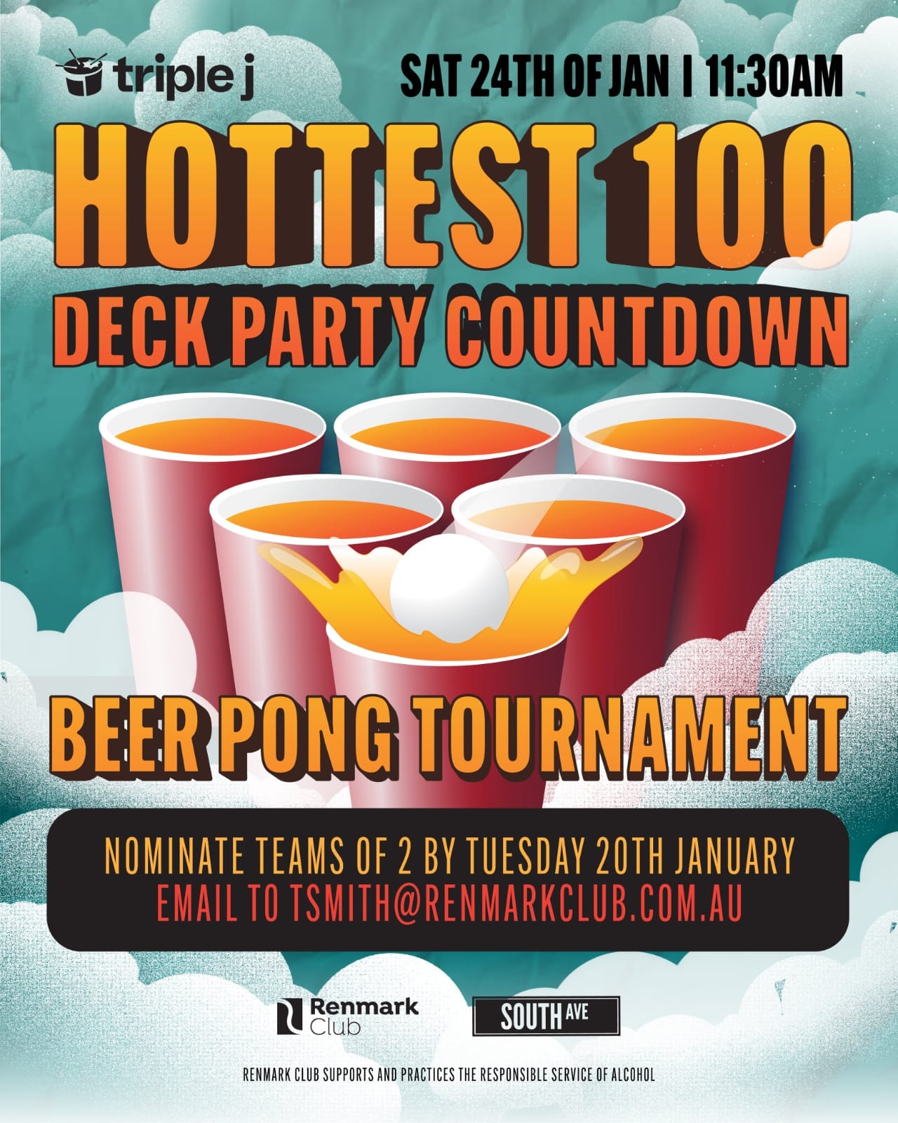 Renmark Club - Triple J Hottest 100 Party