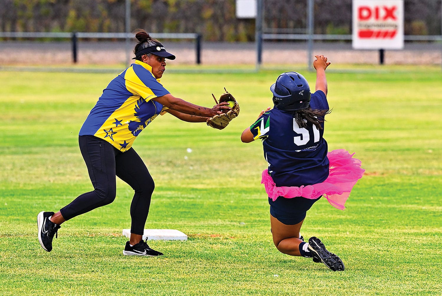 Riverland softball celebrates Pink Round
