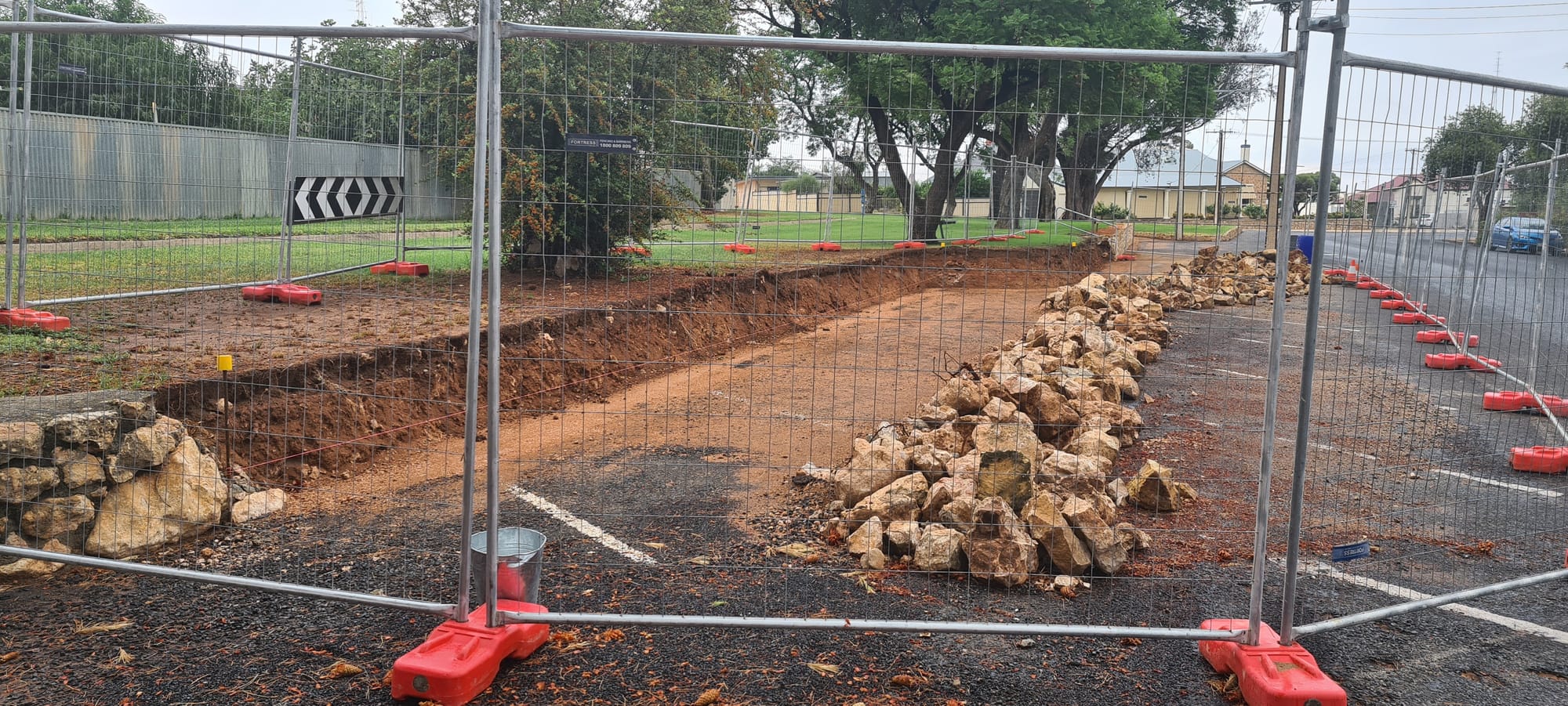 Restoration of Waikerie historic wall