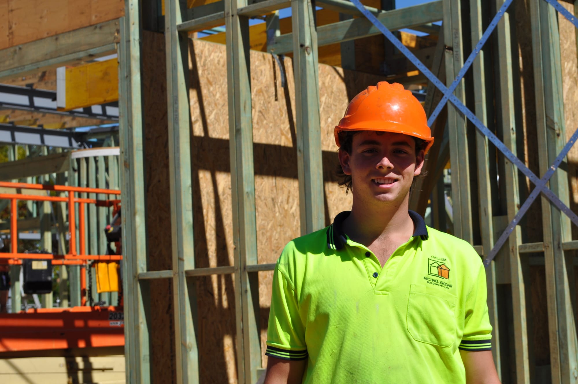 Top tradie award putting Callum in the spotlight