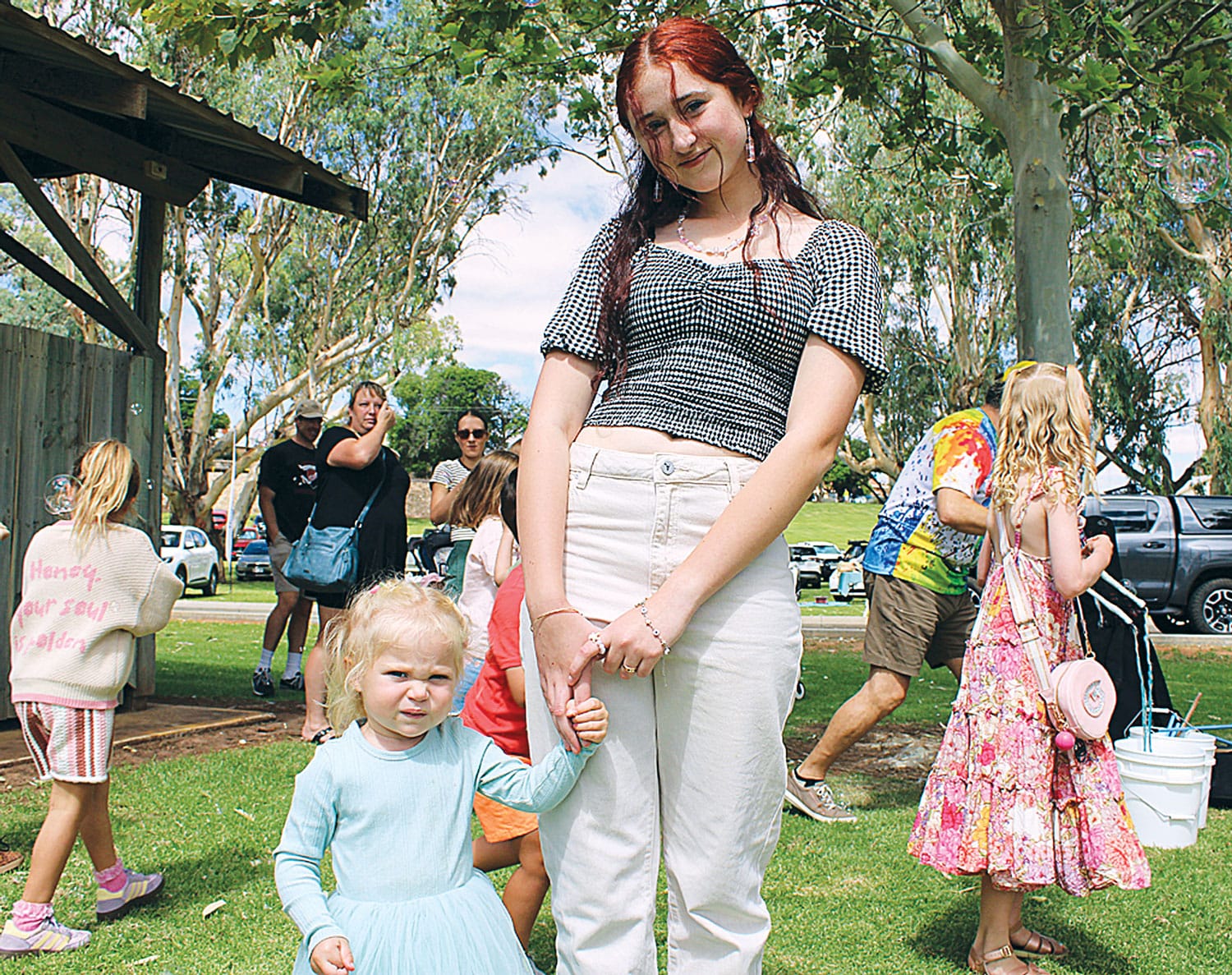 Families embrace Fringe market