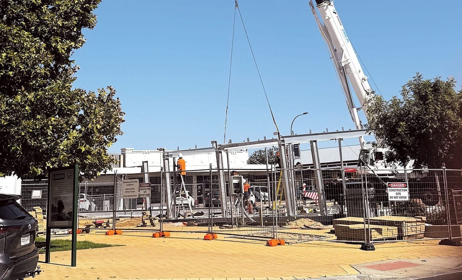 Loxton amenities project resumes