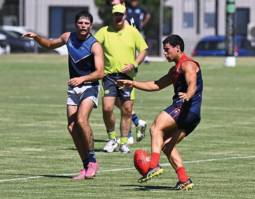 Demons impress in practice match battle
