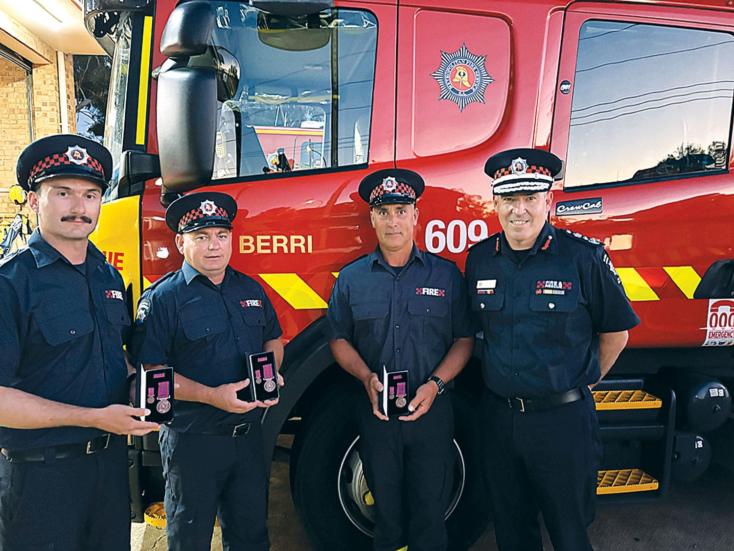 Milestones for our top firefighters