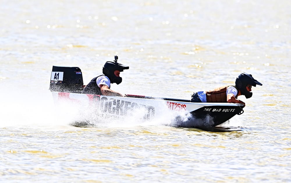 Dinghy Club undeterred by high flows post image