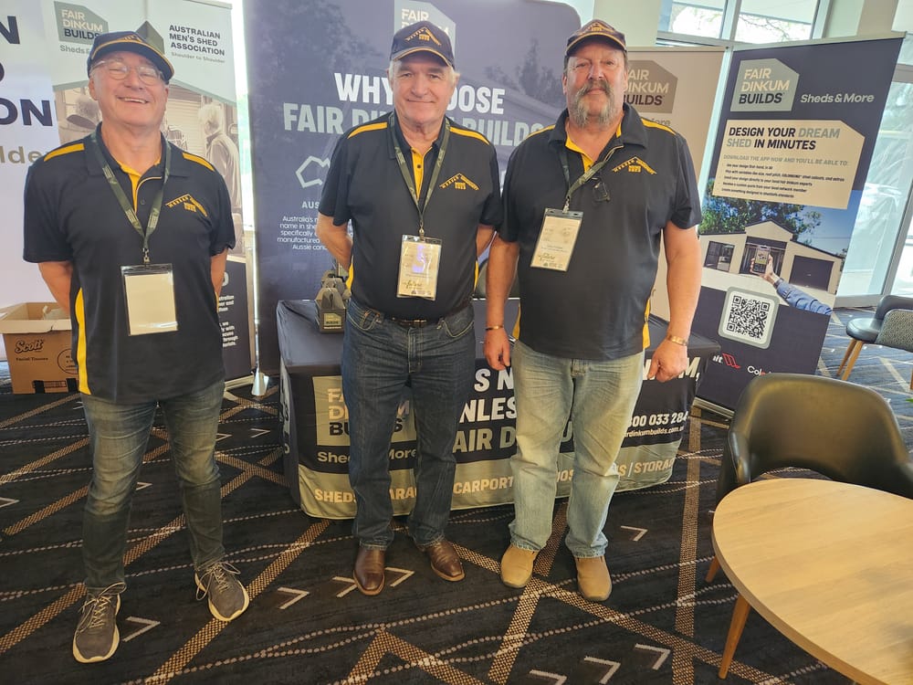 Morgan Members Attend National Men’s Shed Gathering post image