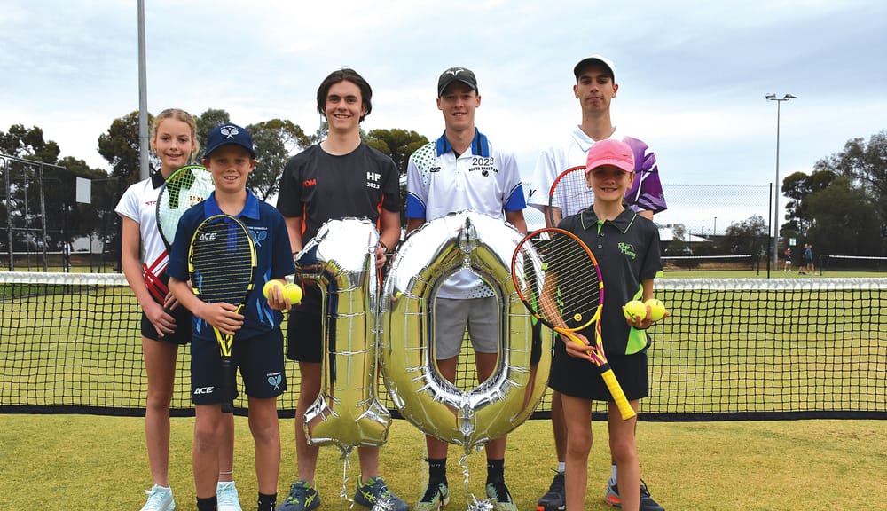 Juniors flock to our tennis hub post image