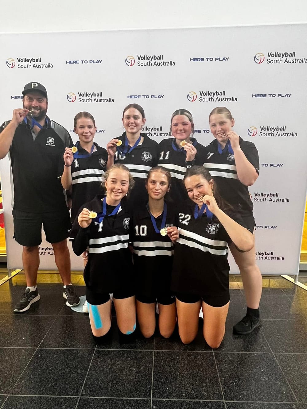 Two volleyball golds for Waikerie post image