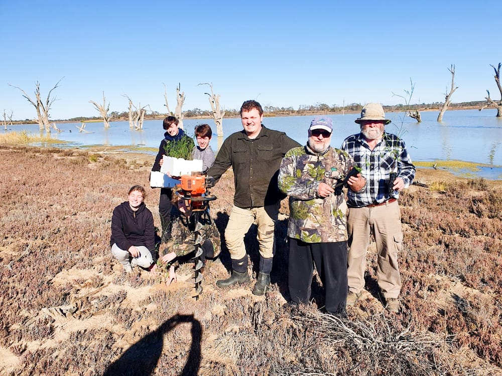 Conservation program’s new roots at Loveday wetlands post image
