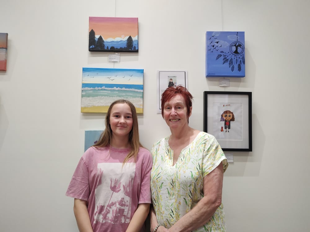 Young artists featured at Tuesday Club exhibition post image