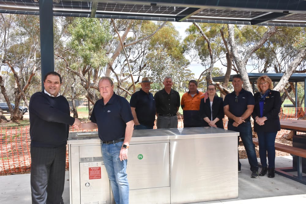 Pasin praises Apex Park progress post image