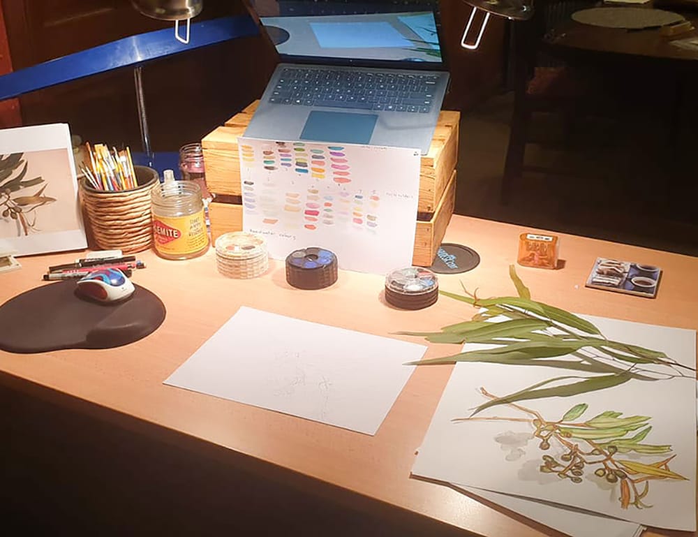 Online art session promotes connectedness during isolation post image