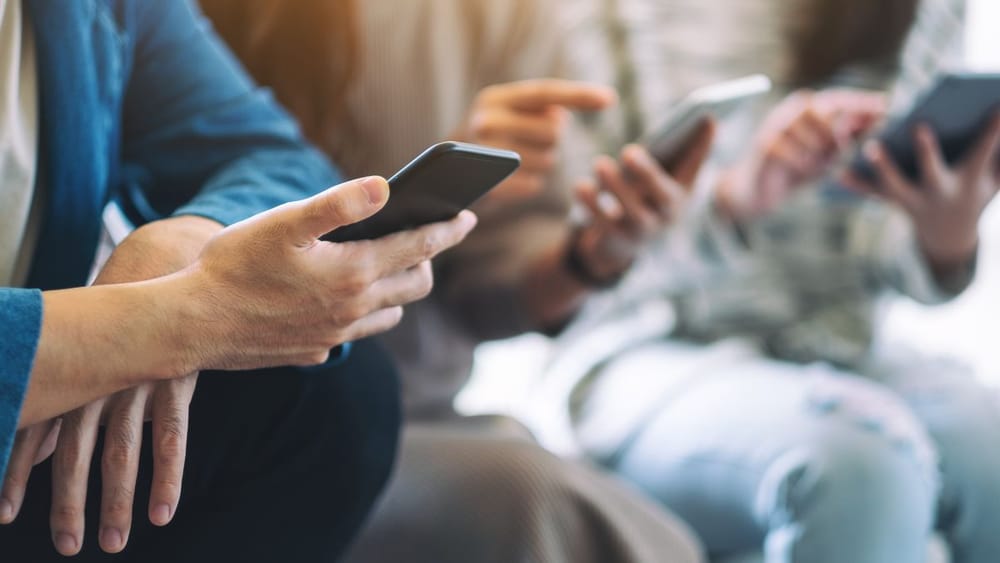 text line post image