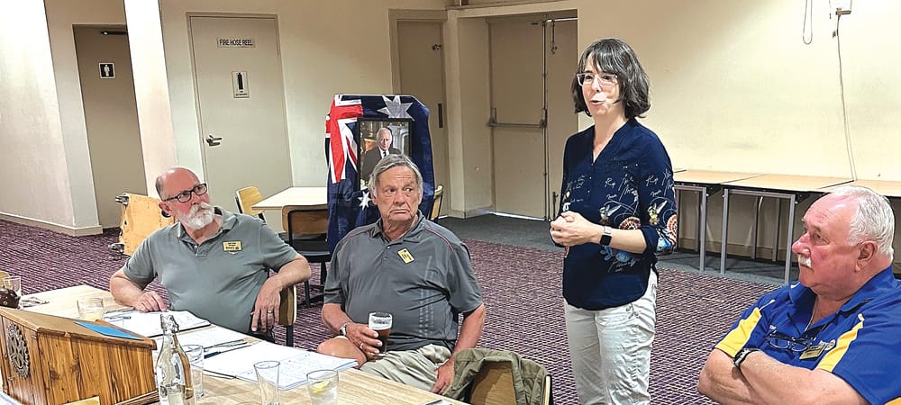 Dr Wilson provides health insights for Loxton Rotary post image