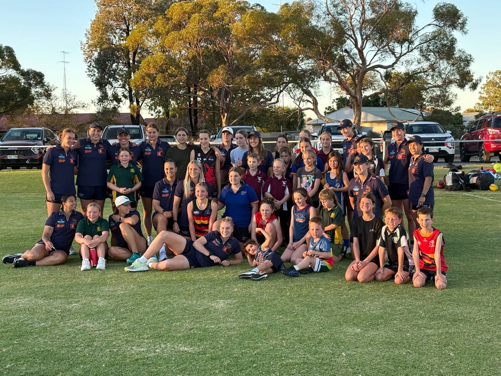Crows complete Riverland camp post image