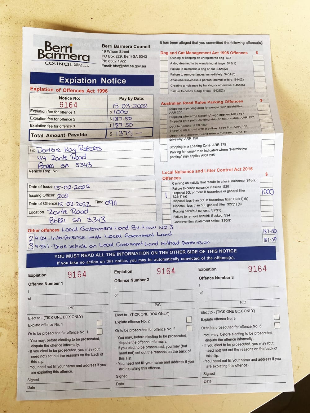 1375 reasons to not leave hard rubbish out post image