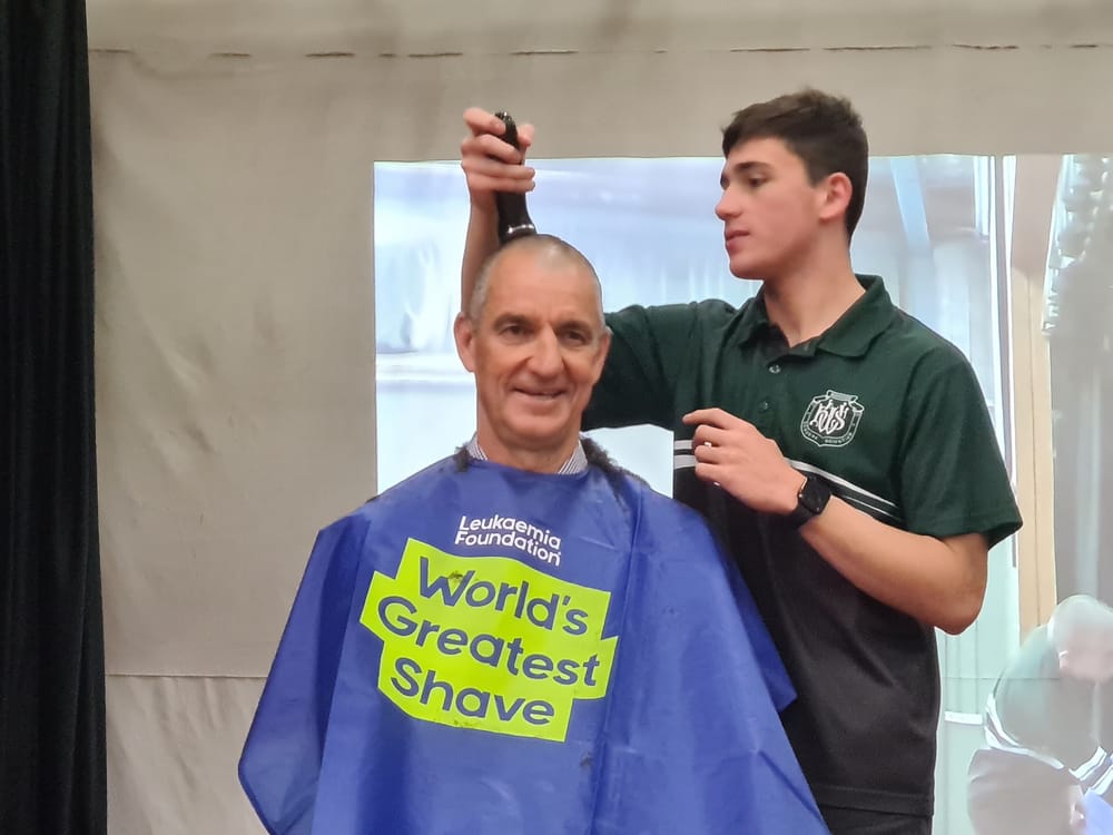 Shaved for the cause post image