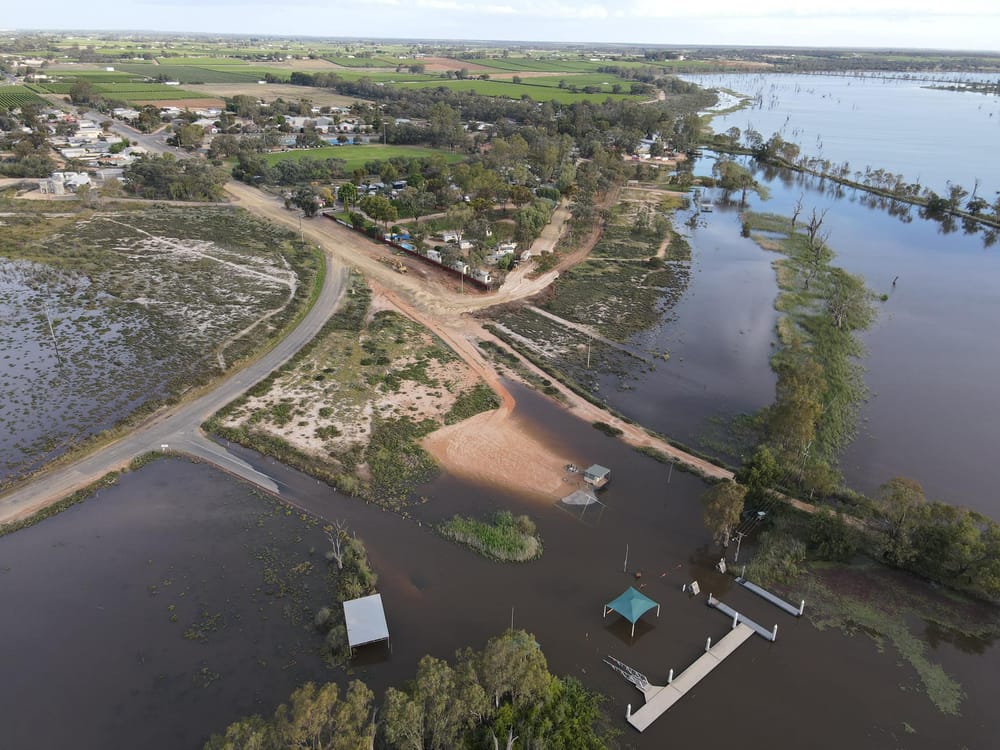 Flow predictions rise to 175GL as road closure looms post image