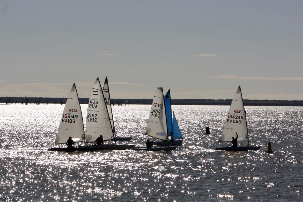 Blade records perfect day on Lake Bonney post image