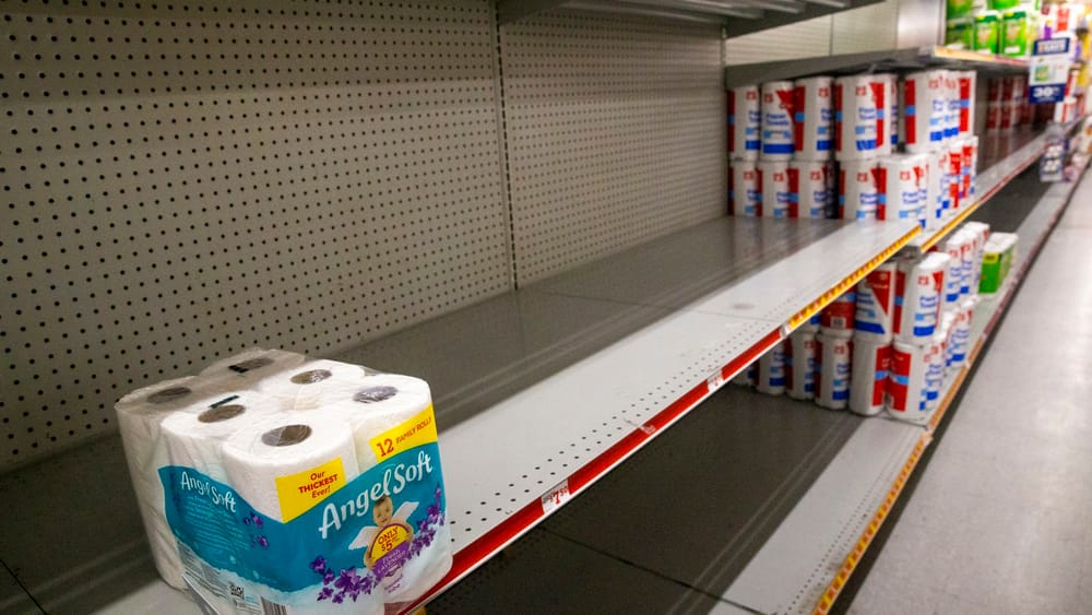 First toilet paper, now cans of beer post image