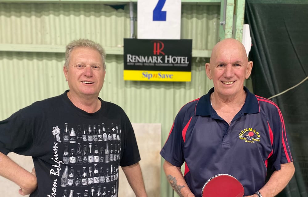 Renmark table tennis championship title to Robinson as season winds up post image
