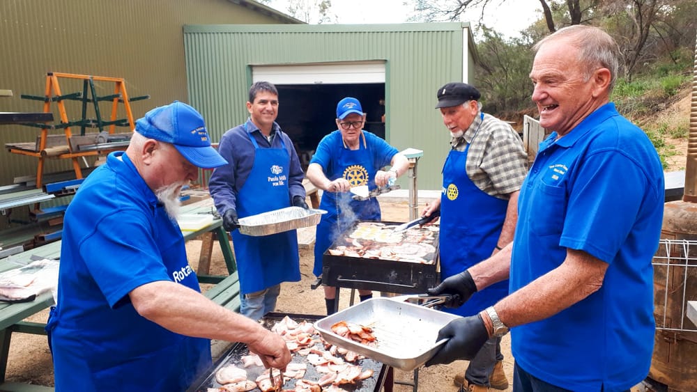 Important discussions over Loxton breakfast table post image