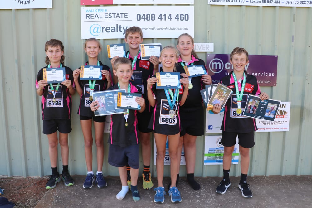 Medal success for Waikerie’s little athletes post image