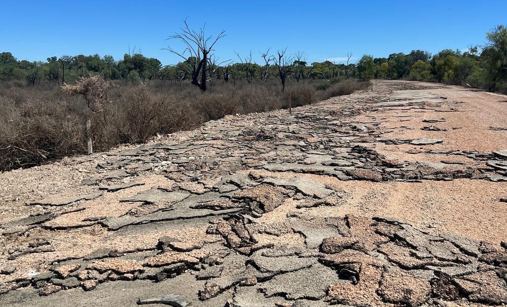 Battered Gurra Road still being repaired post image