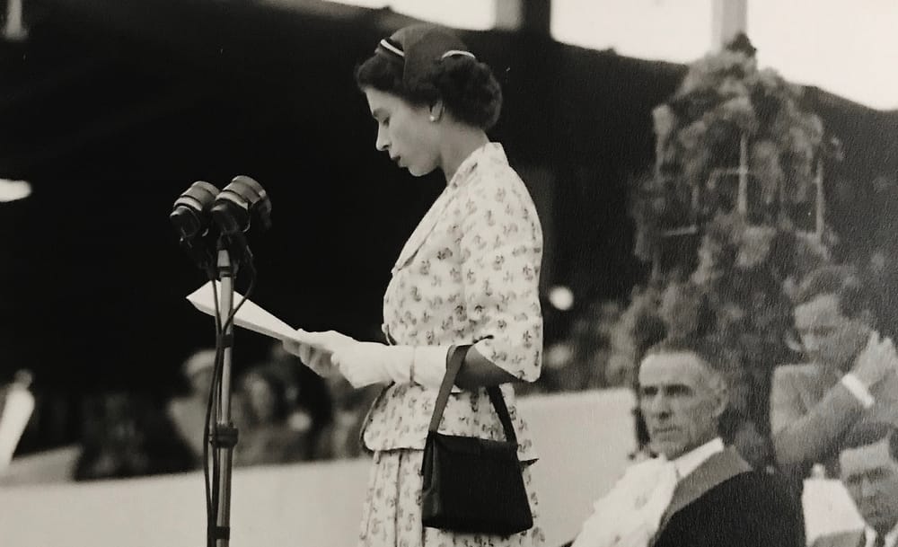 When Her Majesty visited us post image