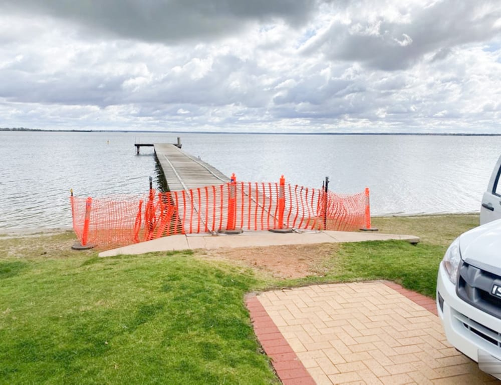 Jetty closed after wild weather causes damage post image