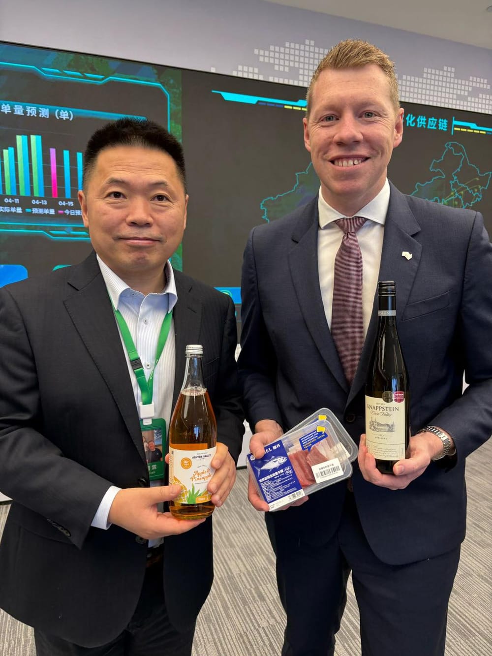 Joe talks wine in China post image