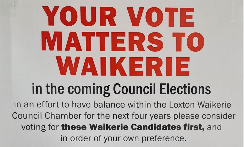 Council candidate’s message: Vote on merit, not on address post image