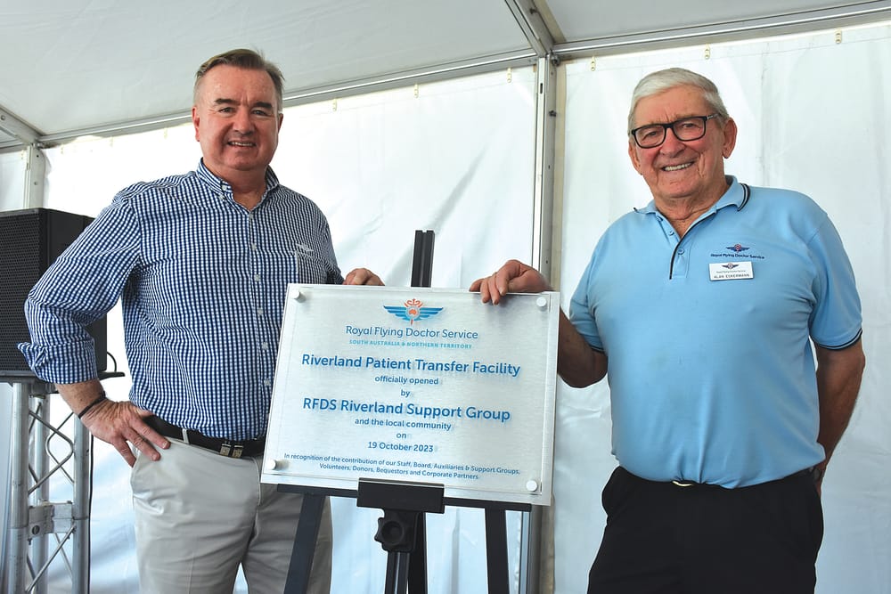 Lift off for RFDS transfer facility post image