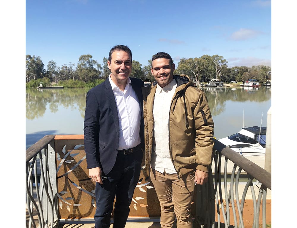 Tyson Lindsay catches the Premier’s eye post image