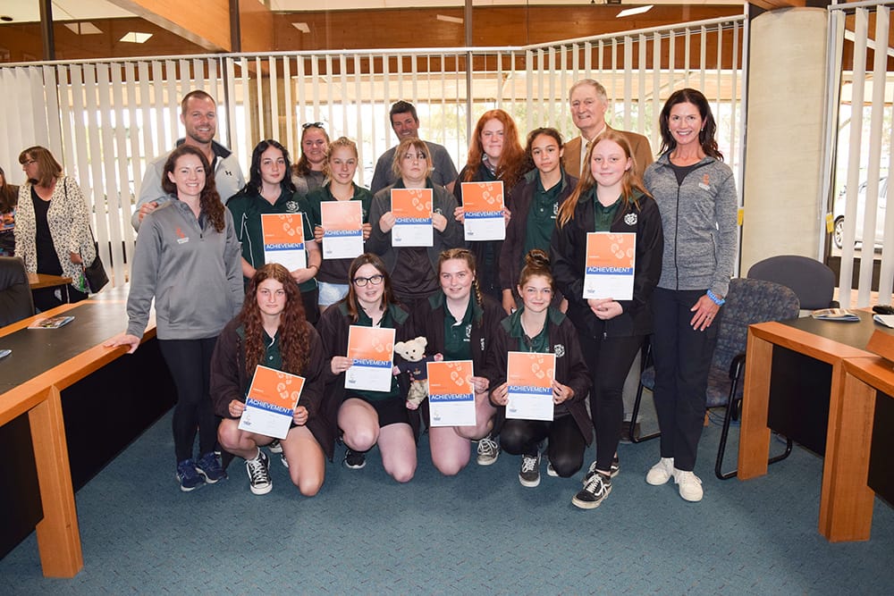 Waikerie High girls rough it in the Ranges post image