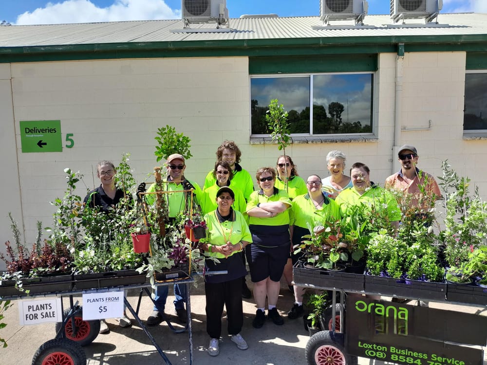 Sophie Thomson visits Orana clients at Loxton post image