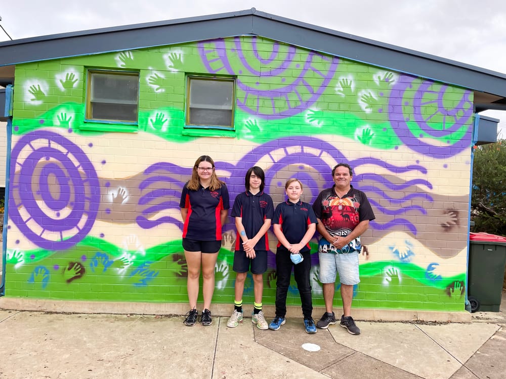 Berri mural inspires learning by observation post image