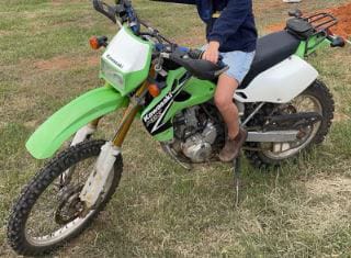 Loxton dirt bike theft post image