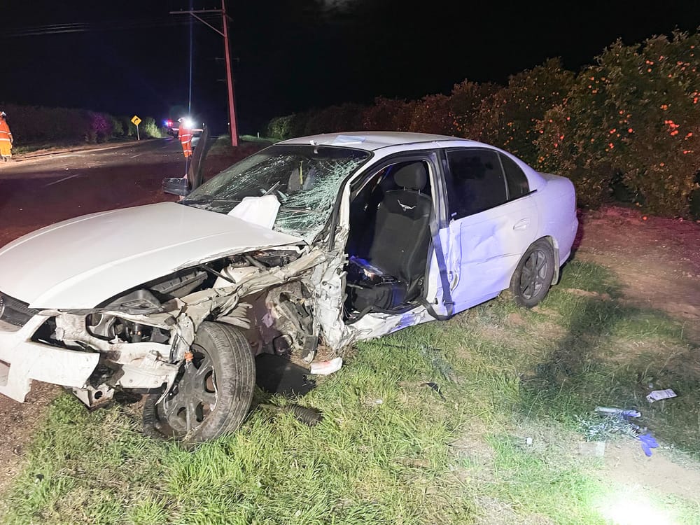 Teenage driver reported after crash post image