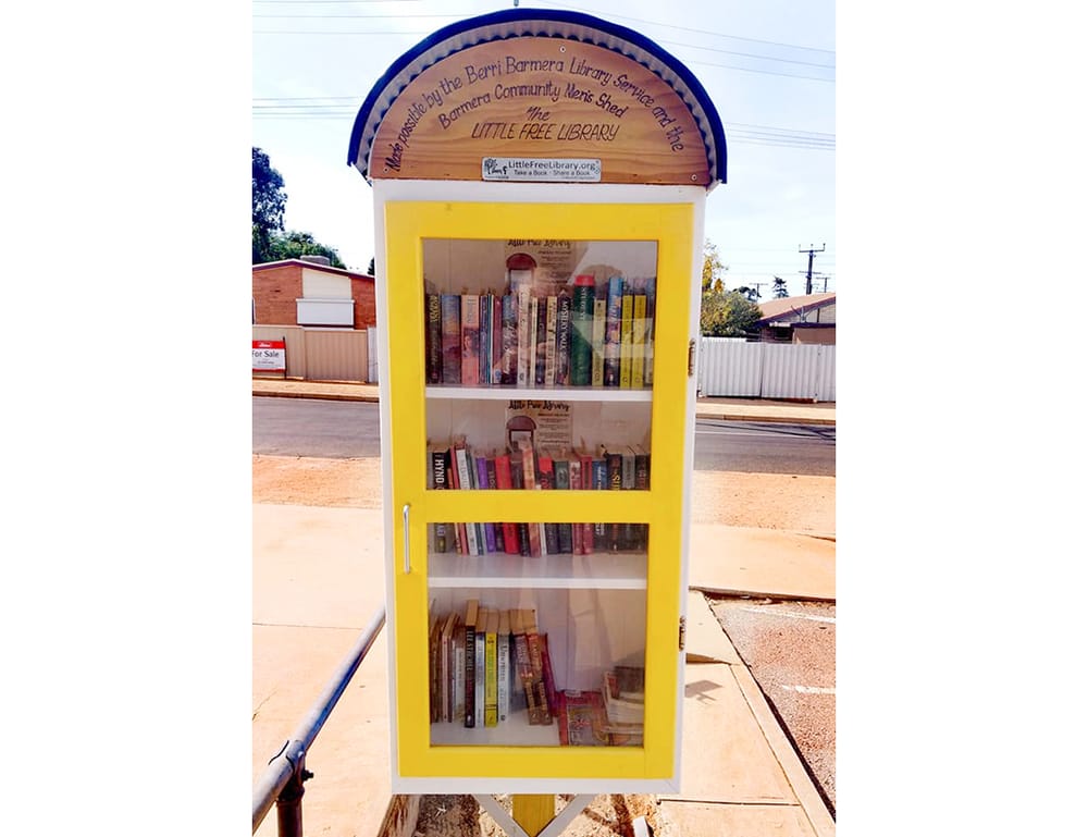 Little library becomes a little piece of hope post image