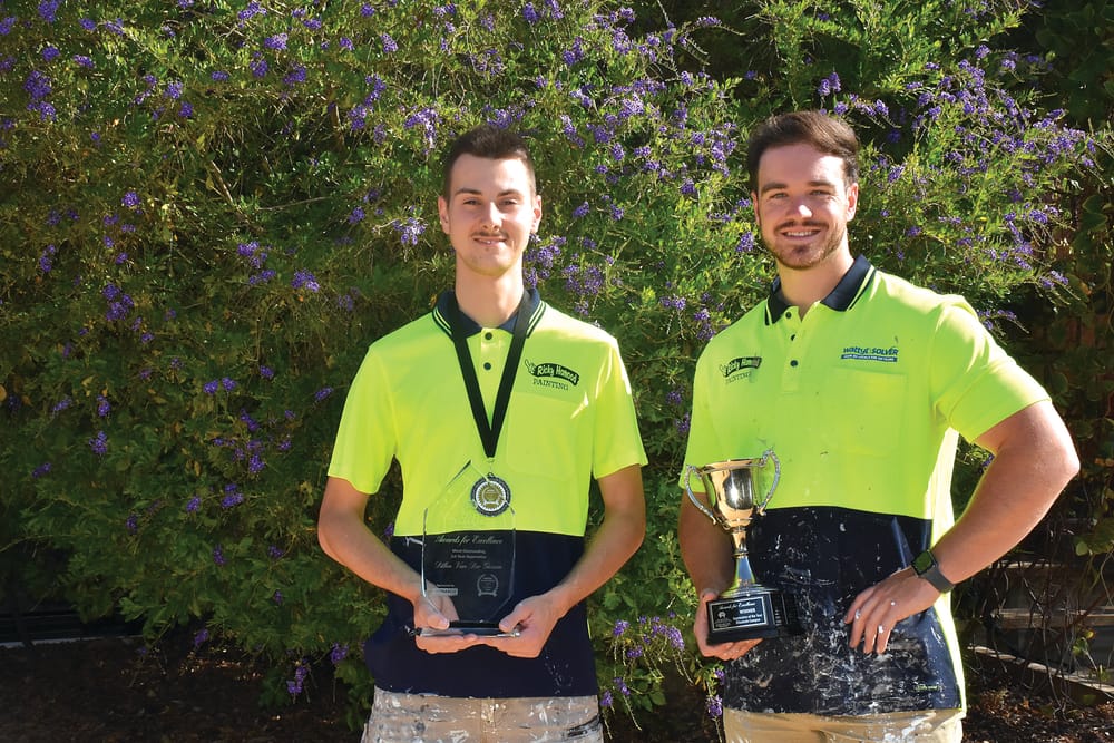 Three awards paint a smile on Dillon’s face post image