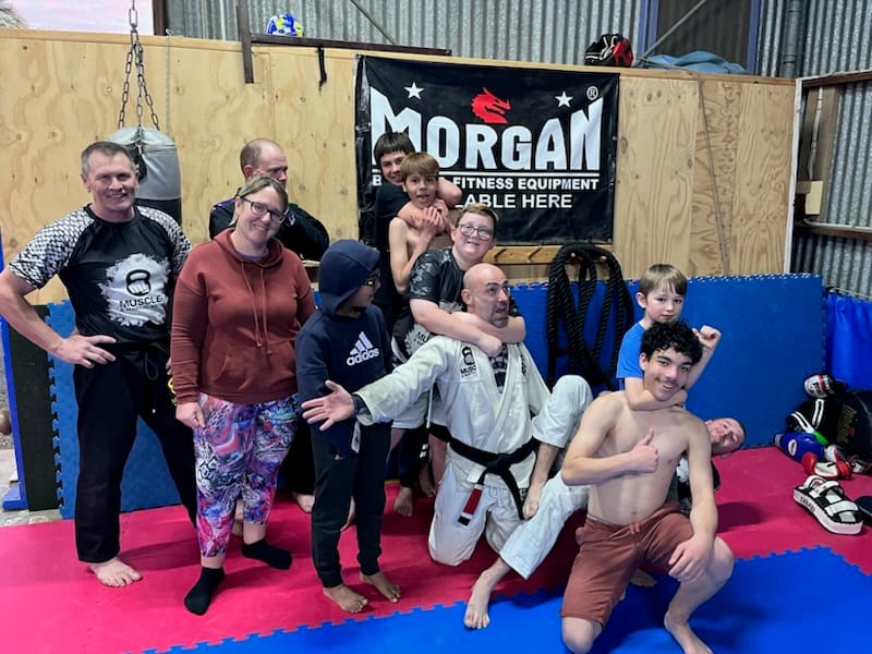 Volunteers dedicated to the Morgan gym post image