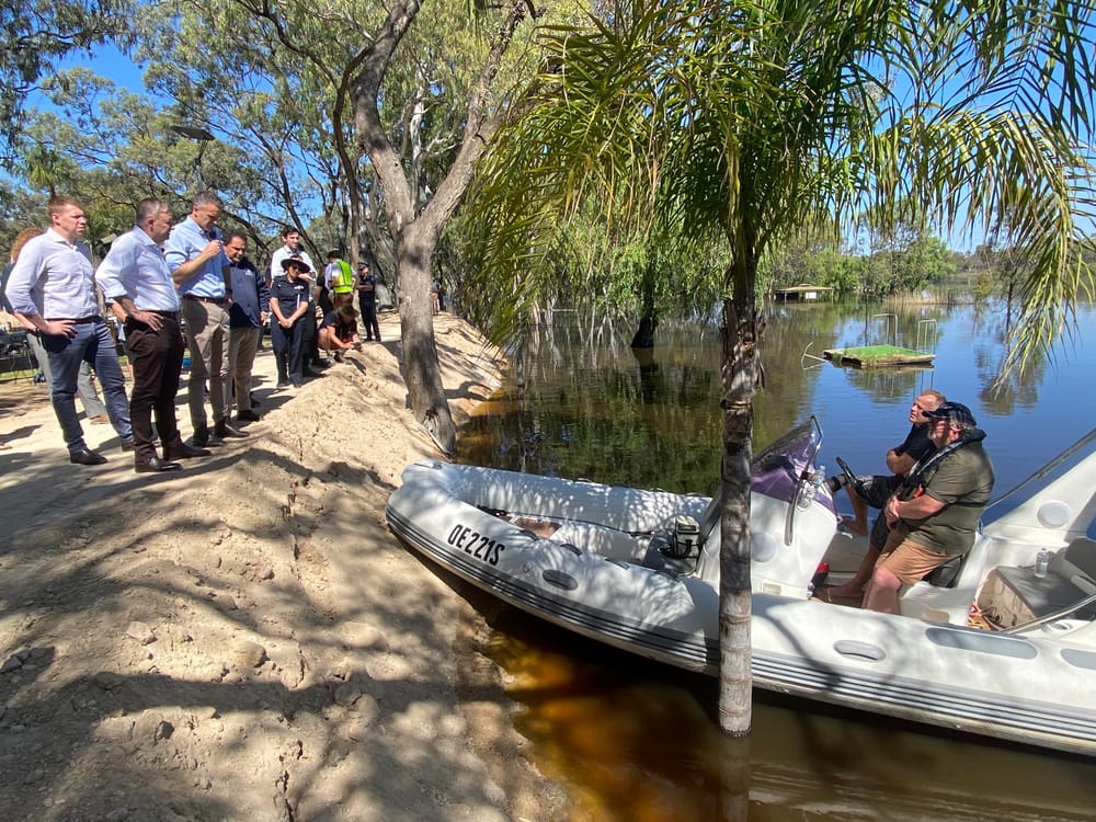 Prime Minister gets down to business with locals post image