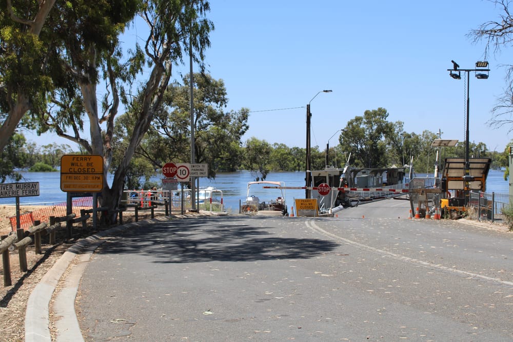 Waikerie ferry temporarily closed post image
