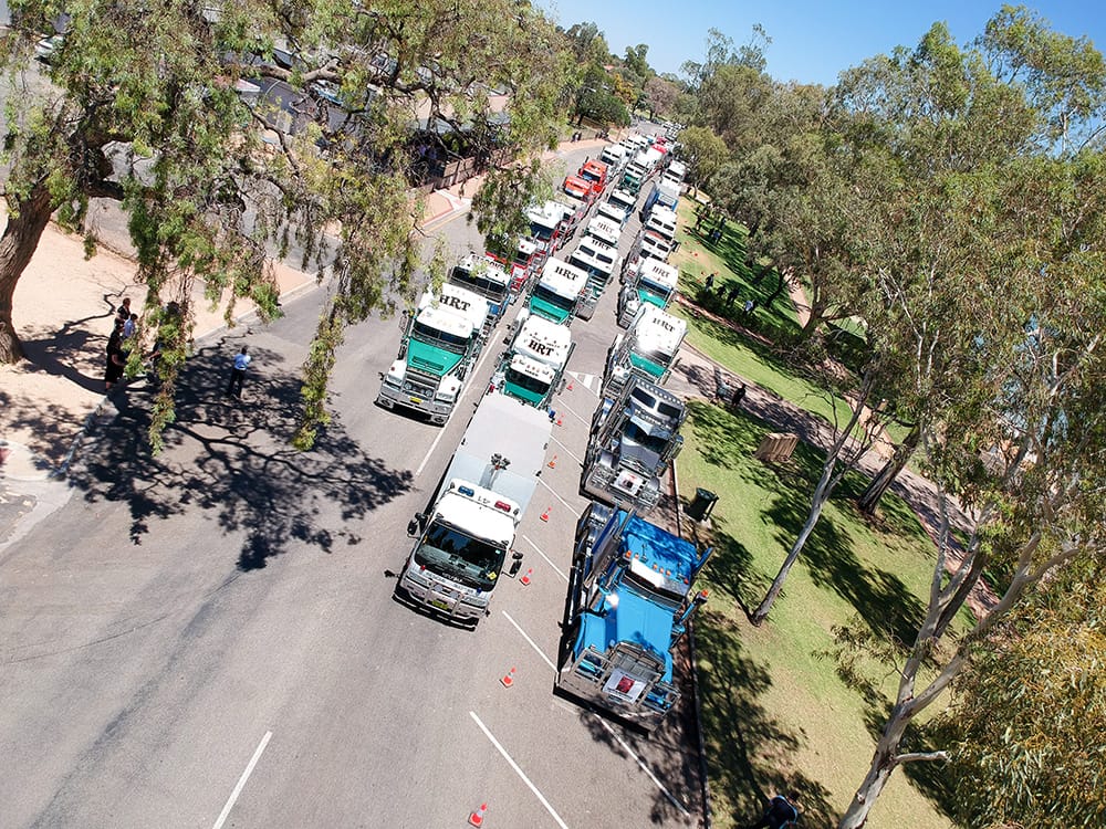 Convoy of respect for Pete post image