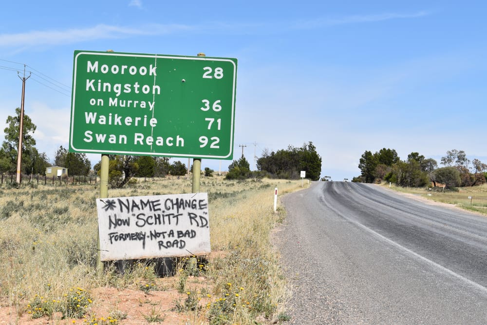 Rocky road’s sign of the times post image