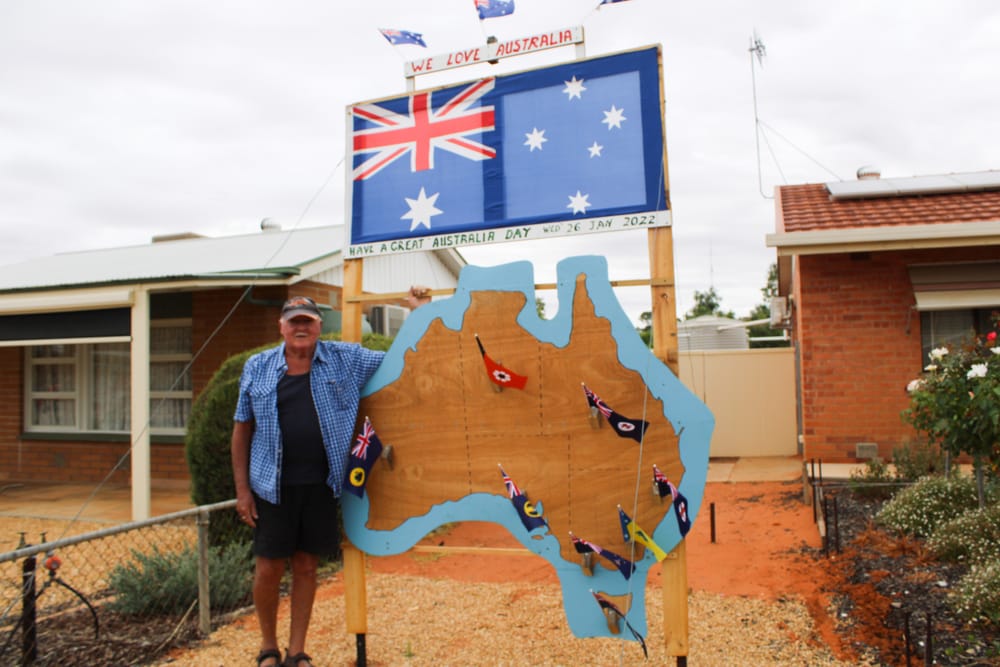 Dazz mapping Oz Day celebration post image