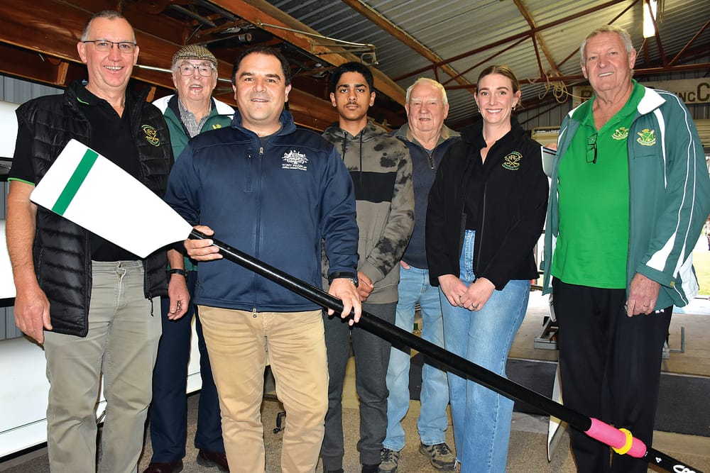 Pasin’s $18k boost for rowing club post image