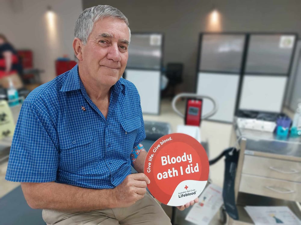 Peter’s bloody good half century post image